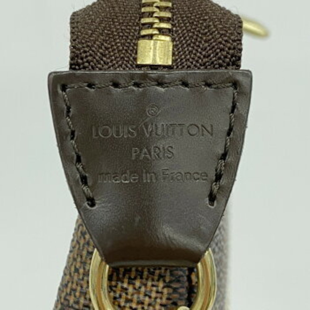 Louis Vuitton Damier Pochette Accessoires Ebene Brown - Picture 5 of 9